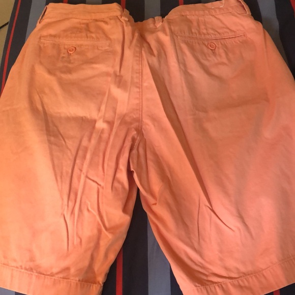 J-Crew Orange Dress Shorts - Picture 2 of 2
